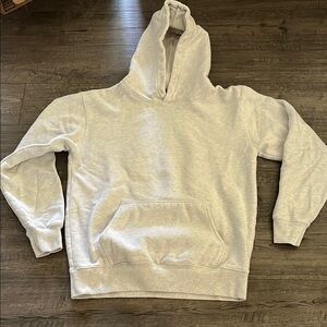 Women’s Brandy Melville Light Gray Hoodie Size XS/Small Like New